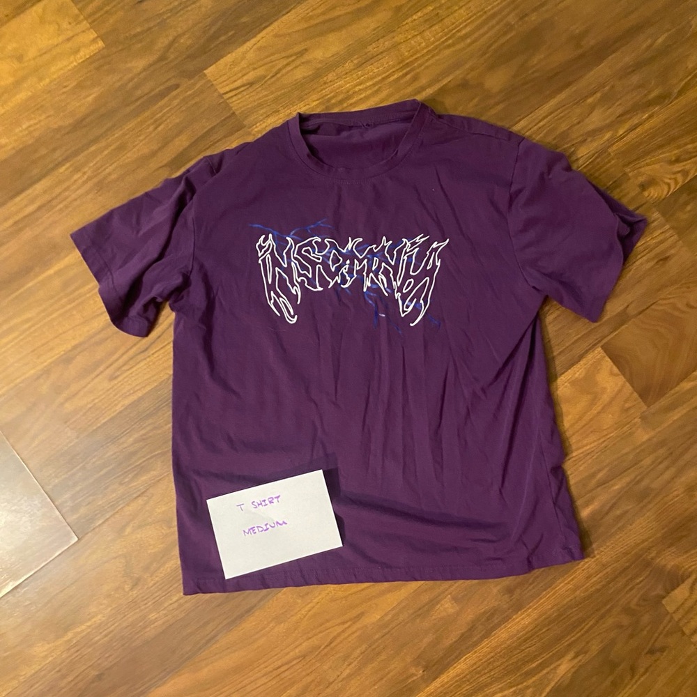 Purple Graphic T-Shirt